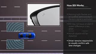 How to Use the Blind Spot Information System BSI on the 2018 Honda Accord [upl. by Anaejer]