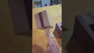 Making a wood mallet in the work shop [upl. by Torrin]