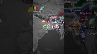 Indian states bigger than countries upsc shorts viral [upl. by Yuma296]