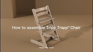 How to assemble the Tripp Trapp® Chair [upl. by Cheyney]