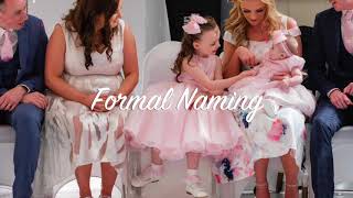 Baby Naming Ceremonies by George McLean  Celebrant [upl. by Clementia]