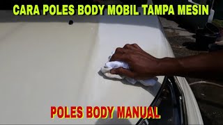 CARA SALON POLES BODY MOBIL TAMPA MENGGUNAKAN MESIN  MANUAL VS MESIN [upl. by Anallise]