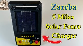 Review of the Zareba 5 Miles Solar Electric Fence Energizer Charger Is it Any Good [upl. by Amarette]