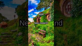 Unusual travel destinations New Zealand shorts travel newzealand lordoftherings [upl. by Nev292]