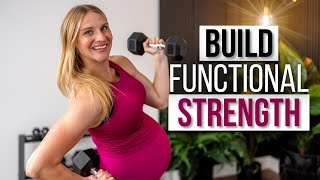 30minute NO REPEAT Full Body Functional Strength Training  BUILD MUSCLE [upl. by Remmus]