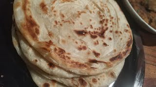 Lachha Paratha Recipe  Flaky layered paratha  Kerala Paratha  How to Make Paratha [upl. by Fishbein]