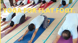 How To reduce ankle pain  Yoga for Flat foot [upl. by Yearwood]