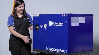 Ceccato Fonocompact Pro 270 F3SM Silent amp Efficient Air Compressor [upl. by Arit305]