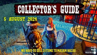 RDR2 Online Collectors Guide today  Madam Nazar amp Collectibles locations [upl. by Ozneral]