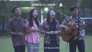 Junior Theme Song As Christ Welcomes Us oleh SDH Makassar [upl. by Neeruan]