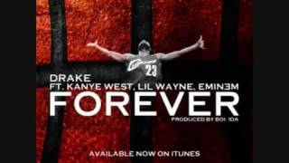 Drake  Forever Ft Kanye WestLil Wayne amp Eminem [upl. by Newg]