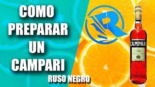 Como preparar un Campari con jugo de naranja Cocteleria Episodio 3 [upl. by Euqirrne868]