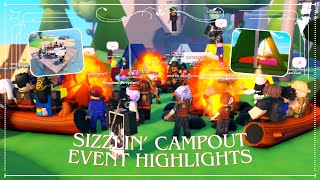 SizzleBurger V5  Sizzlin Campout  Event Highlights [upl. by Attenra]