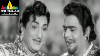 Alibaba 40 Dongalu Telugu Movie Part 715  NTR Jayalalitha  Sri Balaji Video [upl. by Anahahs]