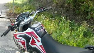 Lifan KPX 250 ride through Cow Run [upl. by Gatian]