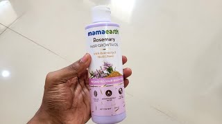 Mamaearth Rosemary Hair Growth Oil review [upl. by Aleahc]