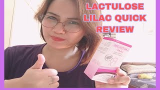 LACTULOSE LILAC QUICK REVIEW [upl. by Lorrimor909]