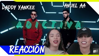 Daddy Yankee amp Anuel AA  Adictiva  Just Vlogging Reaccion [upl. by Merras503]