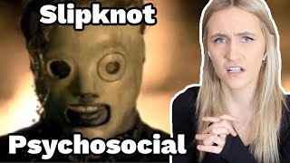 FIRST TIME Reaction To Slipknot  Psychosocial [upl. by Xet]