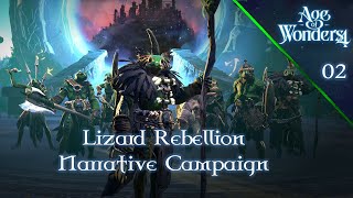 The Destined Sequence  Age of Wonders 4 Dragon Dawn  Lizard Rebellion Roleplay Campaign 2 [upl. by Eelahs647]