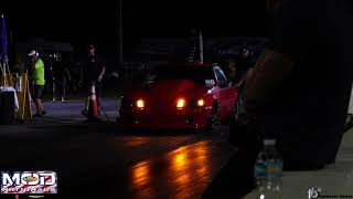 Foxbody Mustang Runs 4109 at 18498mph 8th Mile [upl. by Korb]