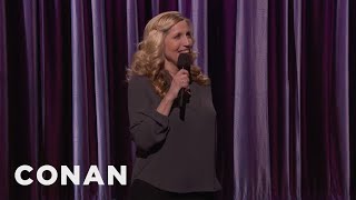 Laurie Kilmartin On What Its Like To Date As A Single Parent  CONAN on TBS [upl. by Lleira]