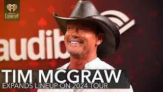 Tim McGraw Expands Lineup On His 2024 Headlining Tour With Carly Pearce  Fast Facts [upl. by Berghoff]