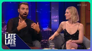 Rylan Clark with Saoirse Ronan Wannabe Irishman amp Dating Naked  The Late Late Show [upl. by Yrrem]