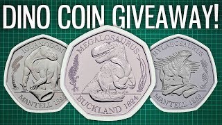 The UKs New Dinosaur Coins amp GIVEAWAY [upl. by Ranita351]