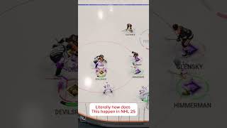 NHL 25 glass breaking animation is so annoying lol nhl25 nhlclips hockey nhl25clips [upl. by Anna-Diana]