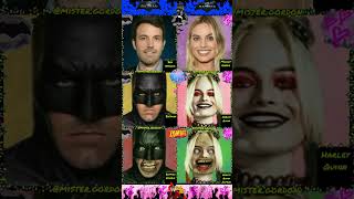 Batman Ben Affleck Vs Harley Quinn Margot RobbieTikTok Challenge DC Terror Humor shorts YouTube [upl. by Ahsen]