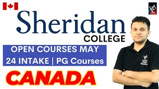 Sheridan College Open for May 2024 Intake  PG Courses  Canada [upl. by Seiber]