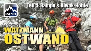 WatzmannOstwand 4 Über die Rampe zur BiwakHöhle  Abenteuer Alpin 2013 84 [upl. by Eessac]