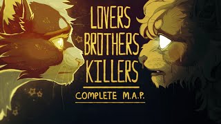 Lovers Brothers Killers Mr Fear 2  COMPLETE MAP  Warriors Zombie AU [upl. by Annayt]