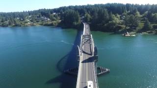 Florence Oregon Drone test footage DJI Phantom 3 advanced 1080p 60fps [upl. by Monreal19]