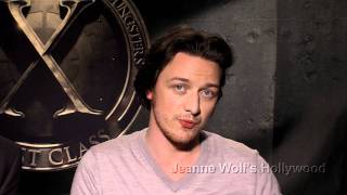 James McAvoy and Michael Fassbender Explore Their Mutant Roots in quotXMEN First Classquot [upl. by Innavoij]