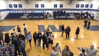 Waldwick High School vs WoodRidge High School Mens Varsity Basketball [upl. by Sillad31]