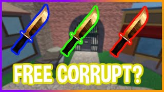 HOW TO GET UNLIMITED CORRUPT KNIVES OR PERM KITSUNE OR MANY HUGE IN MM2BLOX FRUIT PS99 READ DESC [upl. by Zilber67]