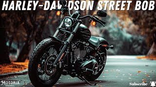 2024 HarleyDavidson Street Bob 114 Classic Bobber Style with Modern Performance  Worth the Hype [upl. by Huxley]