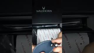 WILDHORN Wallet amp Belt Combo Unboxing And Review [upl. by Claus]