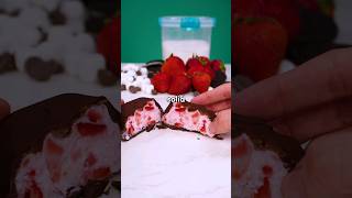 You HAVE to try these chocolate covered fruit yogurt bites summervibes [upl. by Atilegna]