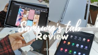 📱SAMSUNG S9 FE TAB REVIEW 🤩 Amazon purchased 🛍️💸 [upl. by Irving]