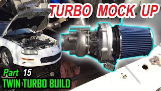 Turbo set up Camarofirebird 3800 series 2 twin turbo [upl. by Shandie946]