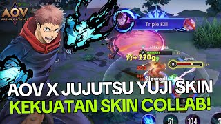 AKHIRNYA RILIS SKIN JUJUTSU X AOV ITADORI YUJI YUJINYA TAPI GA ADA SUKUNANYA [upl. by Preuss663]