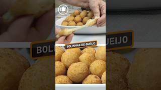 Bolinhas de Queijo Para Festas Receita Fácil e Deliciosa receitas salgados façaevenda [upl. by Gottlieb514]