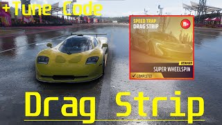 Drag Strip Speed Trap 450kmh  Tune Code  Forza Horizon 5 [upl. by Cassie]