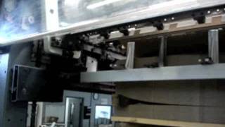 BOBST SP142E AUTOPLATEN DIECUTTER [upl. by Eob]