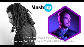 Sign your name hypnotized  Terence Trent DArby vs Purple Disco Machine  Paolo monti mashup 2020 [upl. by Sukey418]