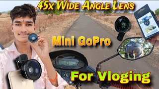 Wide Angle Lens For Mobile Vloging 😀 45x wide Angle Lens 😱 wideangal ultrawide shamlimse07 [upl. by Drolyag72]