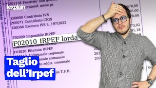 Irpef 2024 cosè e di quanto aumenteranno gli stipendi [upl. by Harlen194]